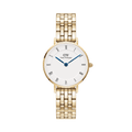 DW Petite Roman Numerals 5-Link Gold Watch